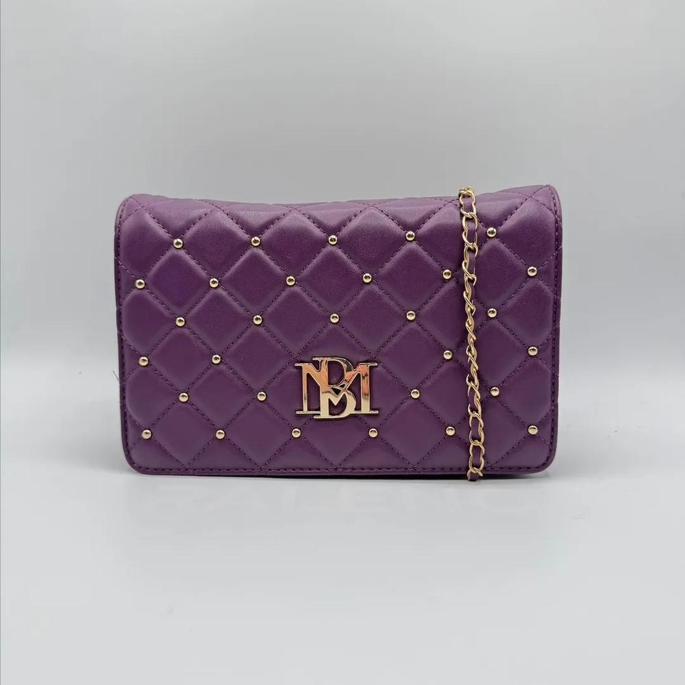 Purple Quilted Women's Bag